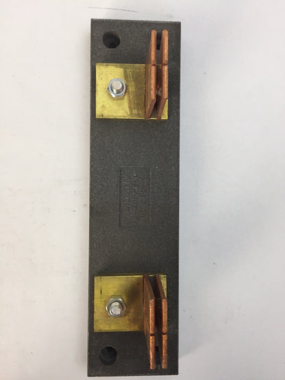 MULTI UNION 2204R CARTIDGE FUSE HOLDER COMPOSITE BASE 201-400AMPS 250V M400A