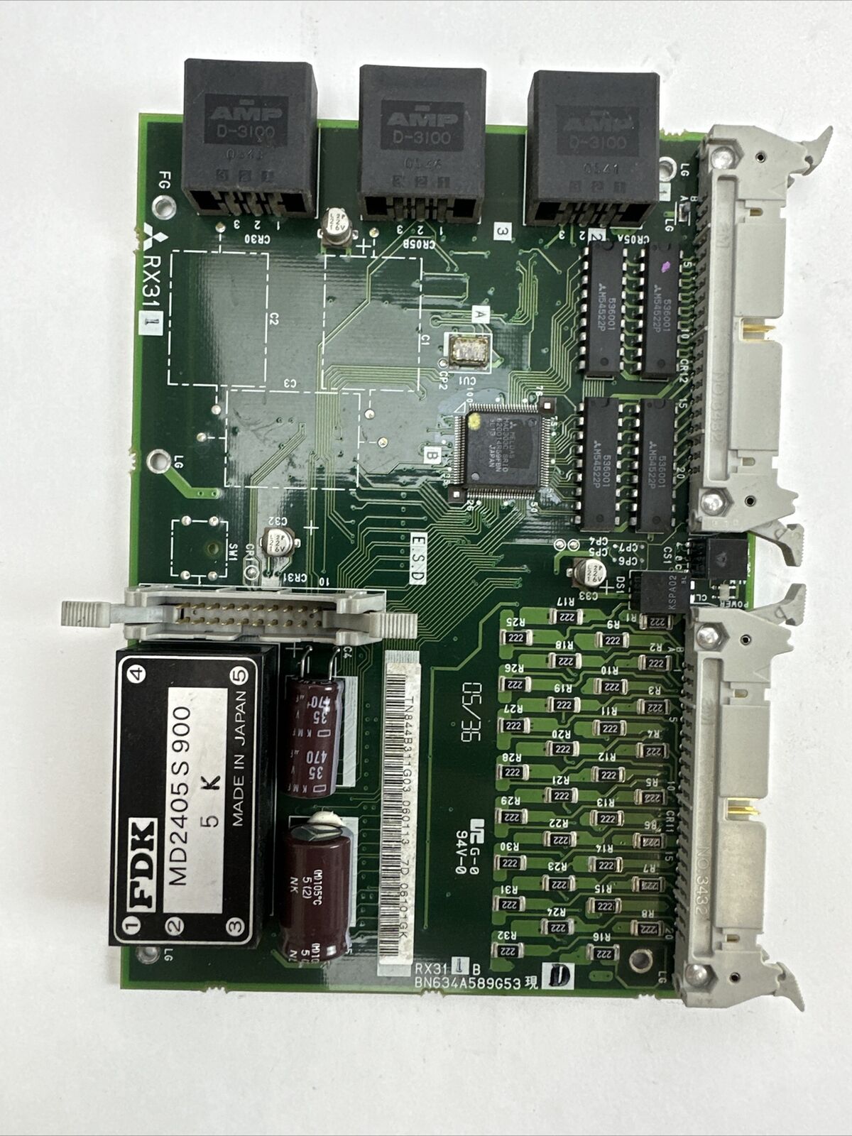 MITSUBISHI RX311B BN634A589G53 D CIRCUIT BOARD