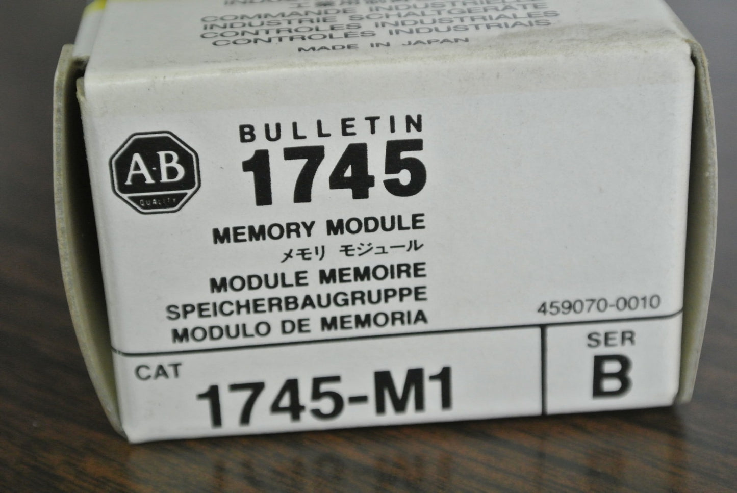 ALLEN-BRADLEY 1745-M1, Ser. B - SLC EEPROM MEMORY MODULE - NEW SURPLUS