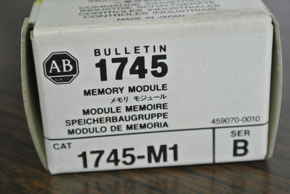 ALLEN-BRADLEY 1745-M1, Ser. B - SLC EEPROM MEMORY MODULE - NEW SURPLUS