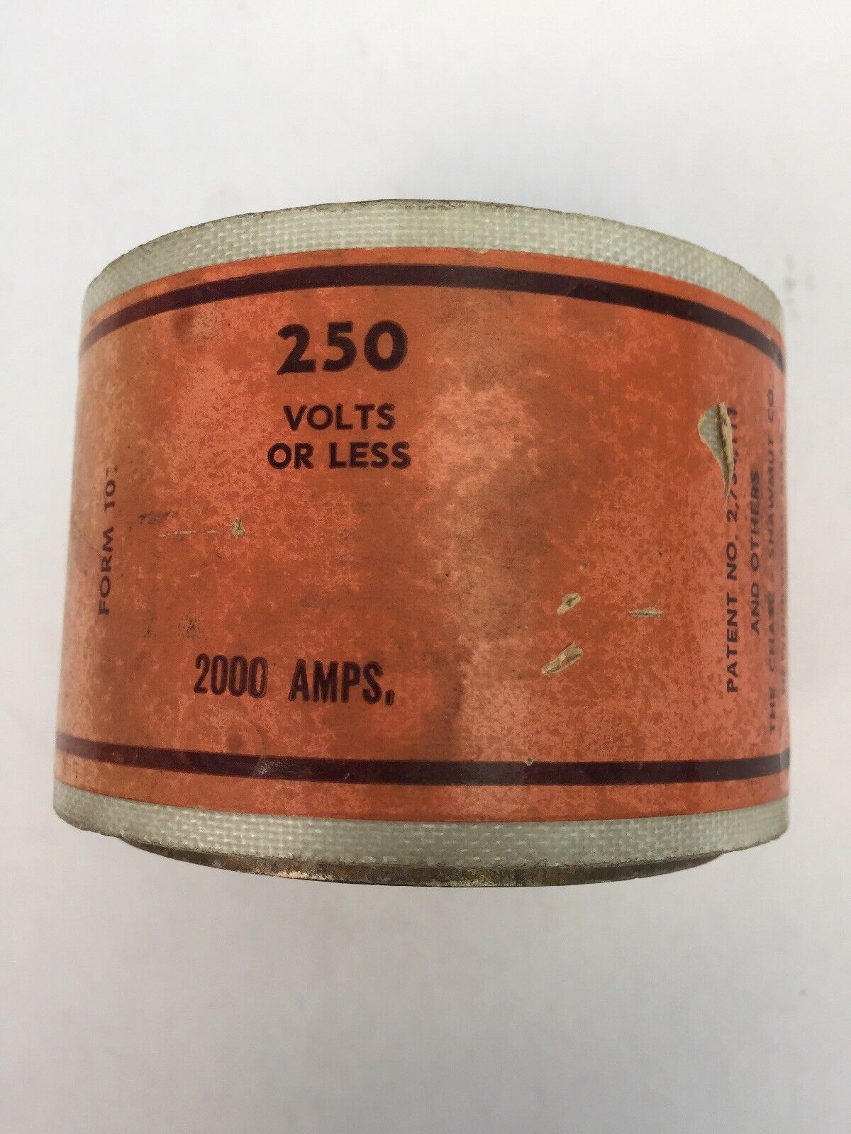 SHAWMUT AMPTRAP A25X2000-128 FUSE 2000AMP 250 VOLTS TYPE 128