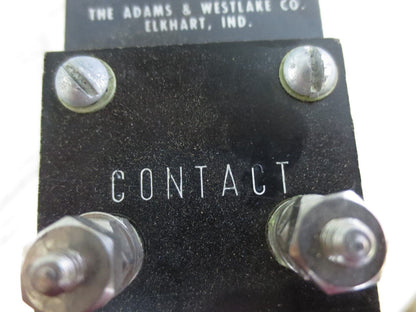 ADAMS & WESTLAKE / ADLAKE 1200-60P-23 TIMING RELAY - 130VDC, N.C. - NEW SURPLUS