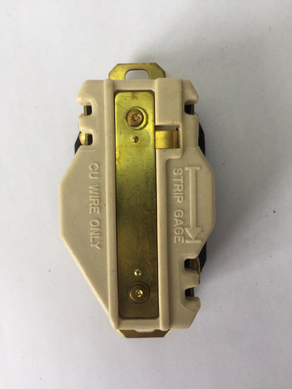HUBBELL HBL2320 HBL TWIST-LOCK RECEPTACLE 20A 250V AC OR DC 2 POLE 3 WIRE