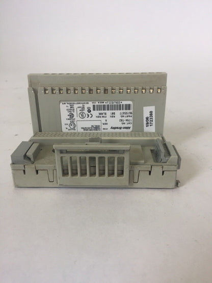 ALLEN BRADLEY 1794-TB2 I/O TERMINAL BLOCK SER A REV B01 F/W REV BLANK 5VDC