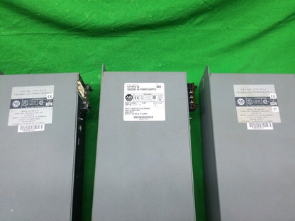 *LOT OF 3* ALLEN BRADLEY 1771-P7 120/220V POWER SUPPLY PLC SER. D