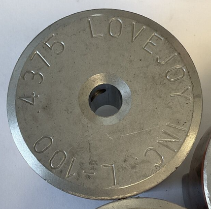 LOVEJOY L100 JAW COUPLING HUB 7/16IN 4.375 ***LOTOF3***