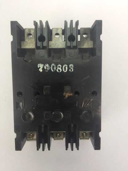 WESTINGHOUSE EB3015 AB DE-ION CIRCUIT BREAKER 15A 240VAC 3 POLE 4990D03G34