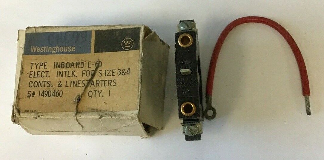 WESTINGHOUSE INBOARD L-60 ELECTRICAL INTERLOCK SIZE3&4 1490460