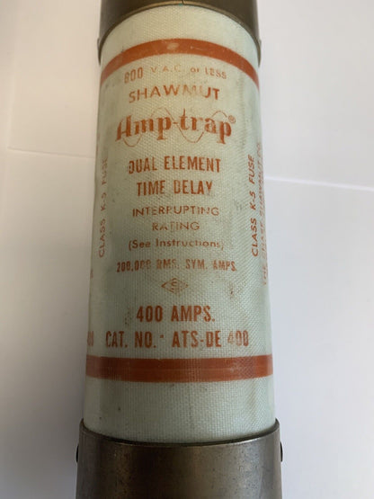 Shawmut Amp-trap ATS-DE400 400A 600V Fuse