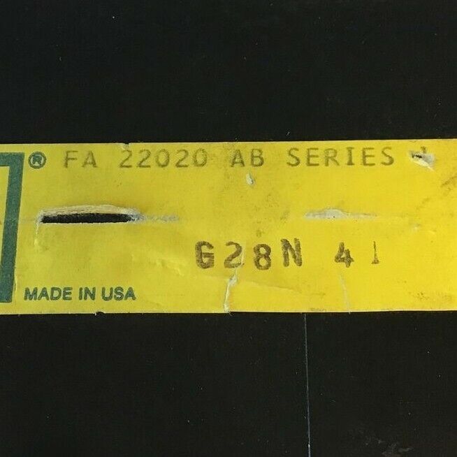 SQUARE D FA22020AB CIRCUIT BREAKER 20AMP 2POLE 240VAC/250VAC