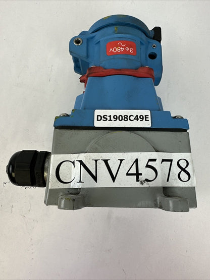 MELTRIC DS20 20A 480VAC 7.5HP TYPE 3R 33-14043-972-843-NC RECEPTACLE/CONNECTOR