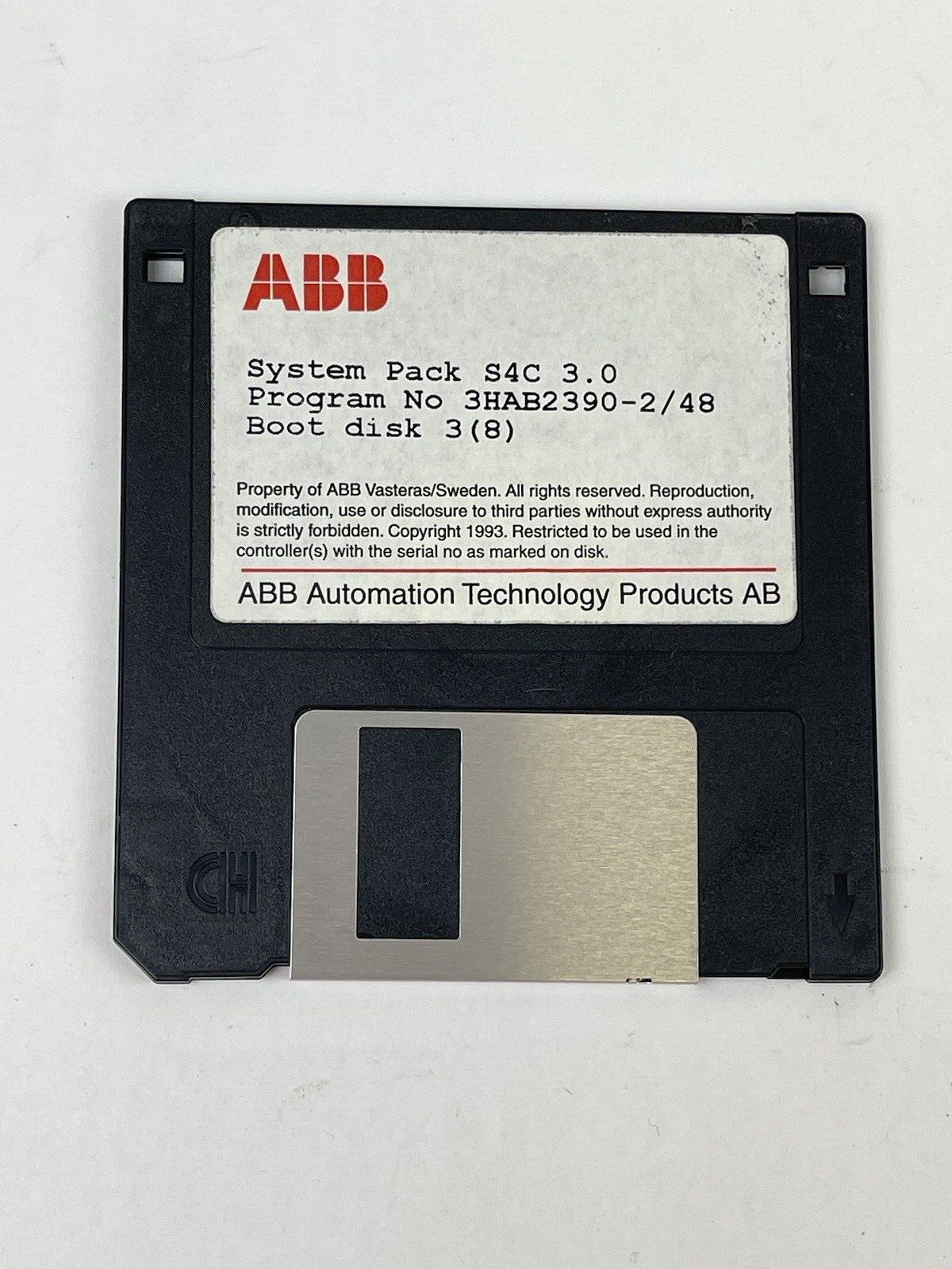 ABB ROBOTICS - 64A-01634- RobotWare - 4 DISKS - SYSTEM PACK S4C 3.0 - SEE DESC.