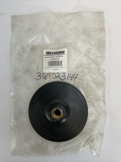 WESTWARD (1) 26W941 BACKUP PAD 5 DIA 5/8 - 11 HOLE RPM 4800 12200 obr/min