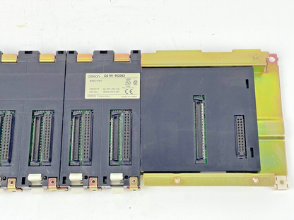 OMRON - CS1W-BC083 -  CPU BACKPLANE WITH C200H I/O BUS 8 I/O SLOTS - BASE UNIT