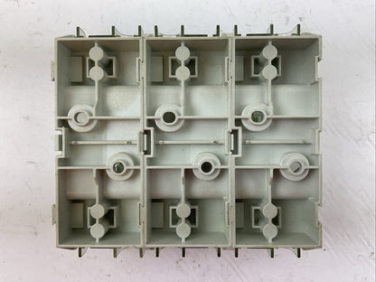 BUSSMANN JM60100-3CR FUSE HOLDER 600V 100A CVRI-J-60100 FUSE COVER