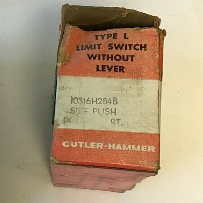 CUTLER HAMMER 10316H284B LIMIT SWITCH W/O LEVER 600VAC