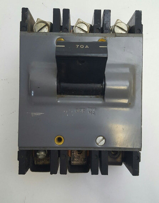 Square D MH-370 70-Amp 70A 3-Pole 3P Circuit Breaker