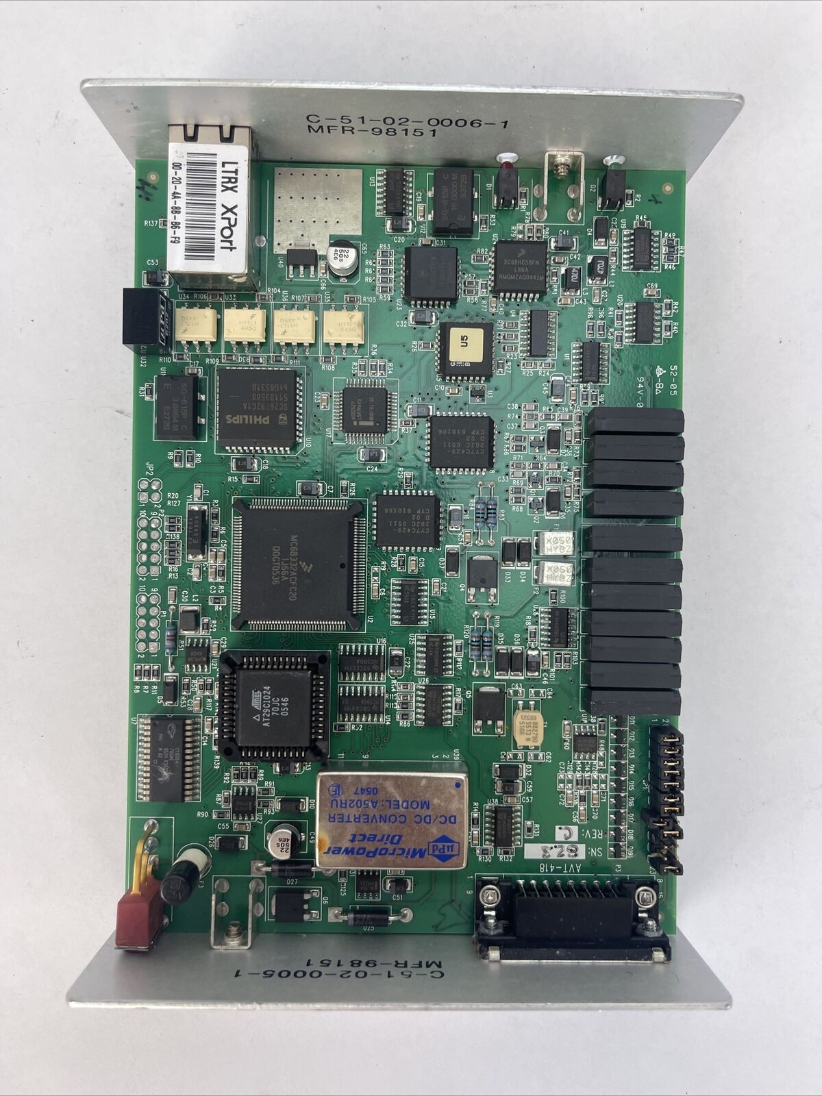 ADVANCED VEHICLE TECHNOLOGIES INC AVT-418 VEHICLE NETWORK
