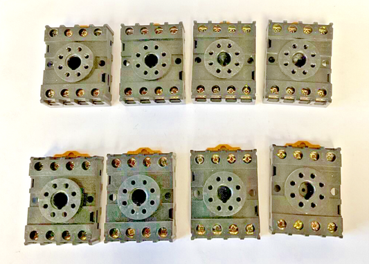 OMRON PF083A-E RELAY SOCKET 10A 250VAC ***LOTOF8***