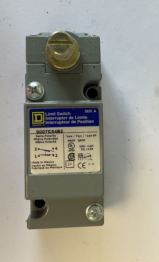 SQUARE D 9007C54B2 LIMIT SWITCH SER.A TYPE 6P