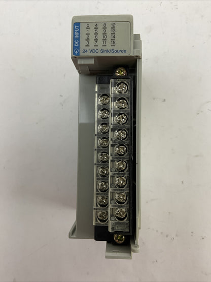 ALLEN BRADLEY 1769-IQ16 SER A F/W REV 3.1 DIR/VER 95320743/02 16PT INPUT MODULE