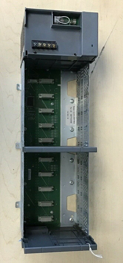ALLEN-BRADLEY 1746-P2 SLC500 POWER SUPPLY + 1746-A10 10-SLOT RACK