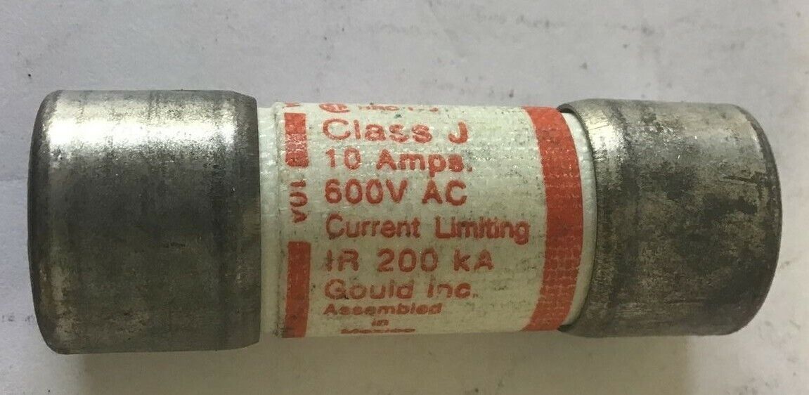 GOULD SHAWMUT AJT10 10A 600V AMP-TRAP TIME DELAY****LOTOF5****