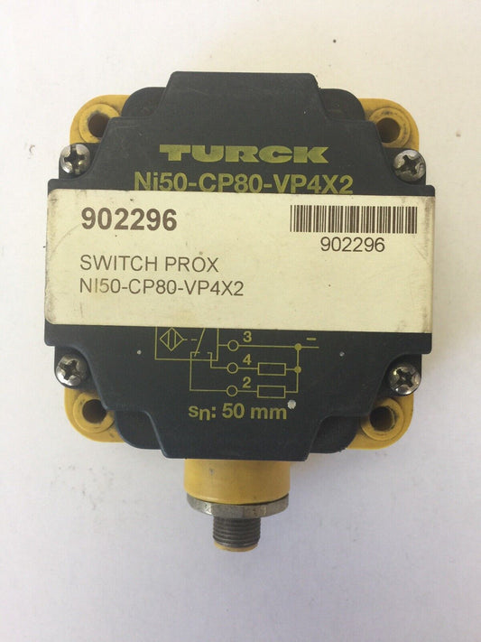 TURCK NI50-CP80-VP4X2 PROXIMITY SWITCH SENSOR