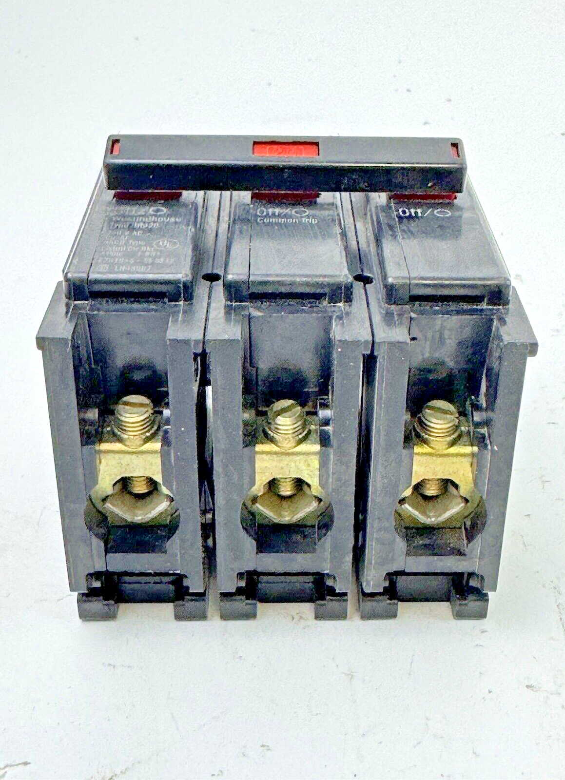 WESTINGHOUSE - BR320 - SNAP-IN CIRCUIT BREAKER - 3 POLE/20A/240 VAC