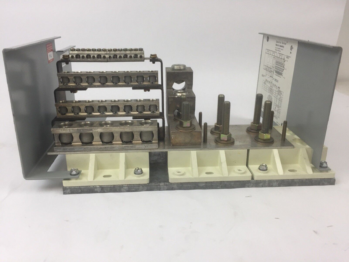 GE ANK400 MOD NO 1 PANELBOARD NEUTRAL ASSEMBLY 277 VOLT 400 AMPS