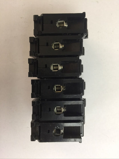 T & B C120 CIRCUIT BREAKER 20AMP 120/240VAC 1POLE (LOT OF 6)