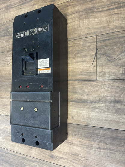 WESTINGHOUSE NB3800PF TRI-PAC DE-ION CIRCUIT BREAKER 600VAC 800A 3P 600AMP TRIP