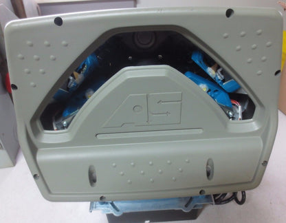 ACCU-SORT AXIOM-X LASER 4L BARCODE SCANNER W/ PS-4024 DC POWER SUPPLY- FOR PARTS