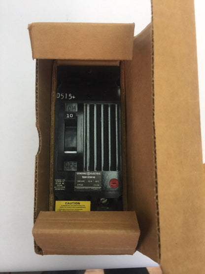 GE TEB122010WL CIRCUIT BREAKER 10AMP 240VAC 2POLE