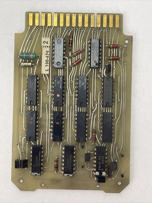 UNICO 100-674 CIRCUIT BOARD