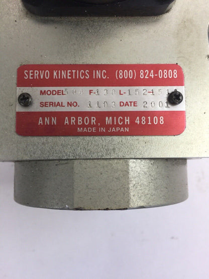 SERVO KINETICS 504F-130L-152-151 VALVE