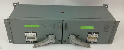 WESTINGHOUSE FDPT2211R SER.B FUSIBLE TWIN PANELBOARD SWITCH 30A 240V 2P 7.5HP