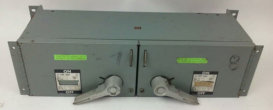 WESTINGHOUSE FDPT2211R SER.B FUSIBLE TWIN PANELBOARD SWITCH 30A 240V 2P 7.5HP