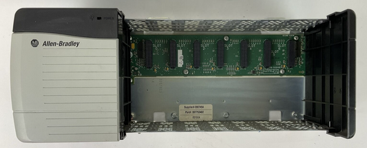 ALLEN BRADLEY 1756-PA72 SER C AC POWER SUPPLY 1756-A7 7 SLOT CHASIS SER B