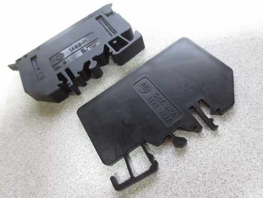 ALLEN-BRADLEY 1492-H TERMINAL BLOCK (22 Pcs) + 1492-N37 END BARRIER (2 Pcs)