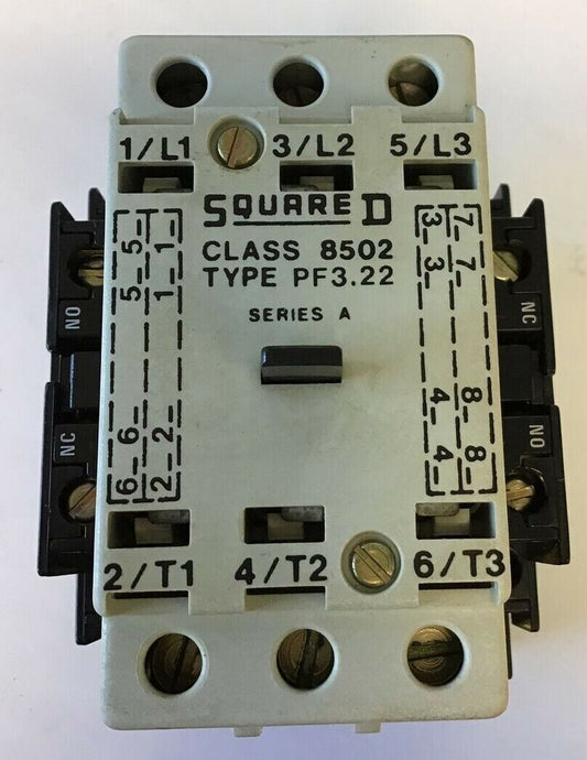 SQUARE D CLASS 8502 TYPE PF3.22 63A 600VAC 40HP 3PHASE