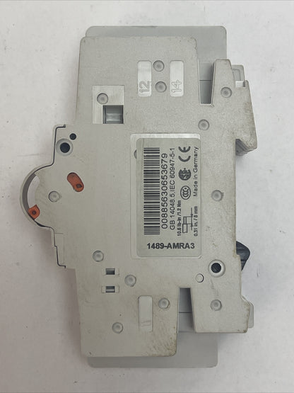 ALLEN BRADLEY 1489-M 277VAC 2A 1489-AMRA3 AUXILIARY CONTACT