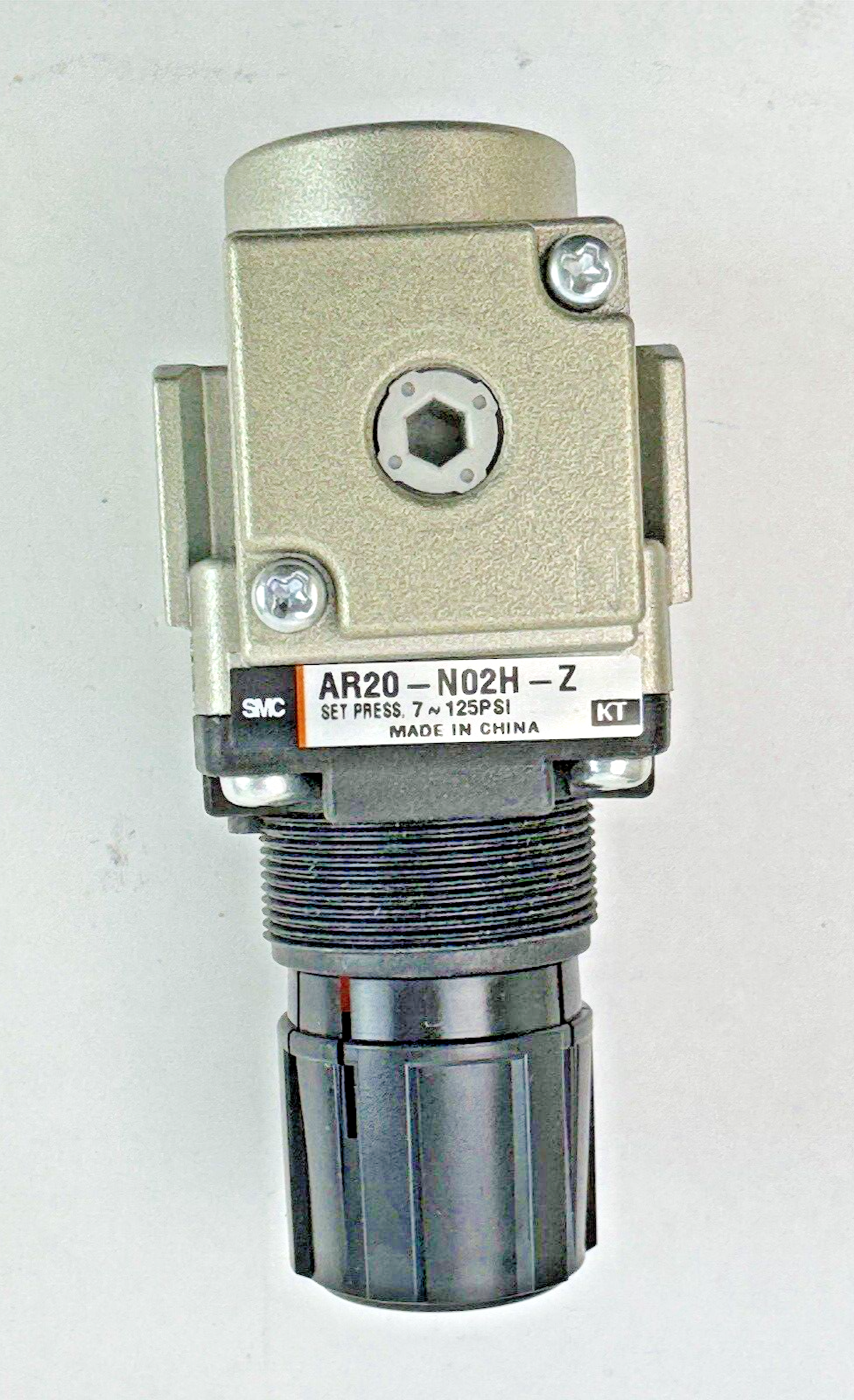 SMC - AR20-N02H-Z - AIR REGULATOR MODULATOR - 1/4″ NPT, 125 Max psi STANDARD