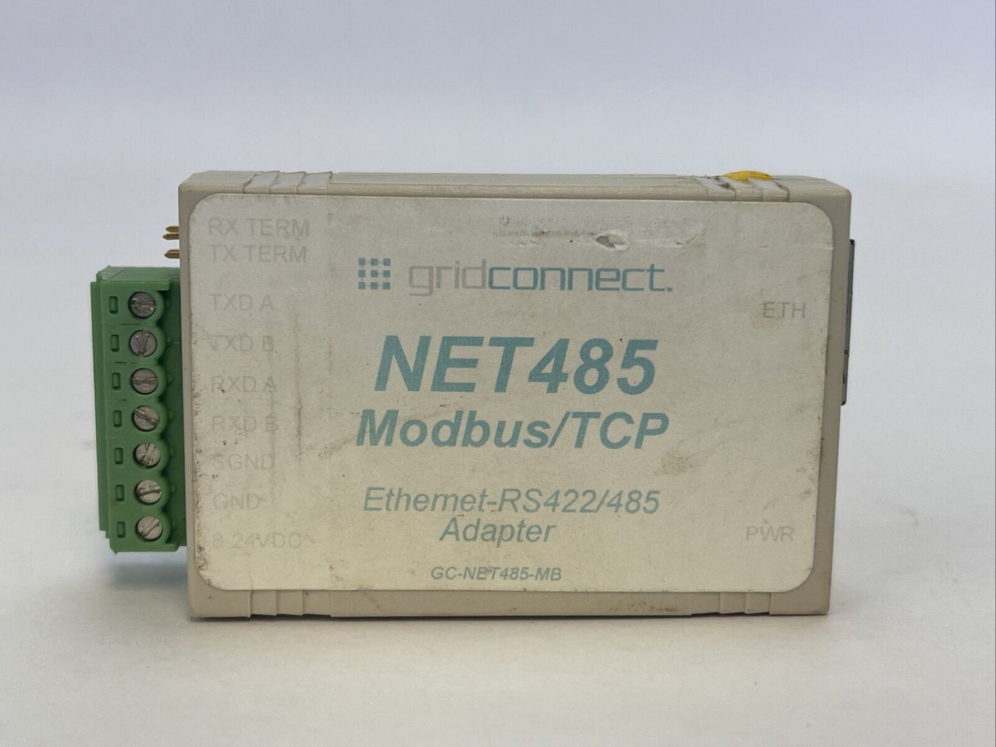 GRIDCONNECT NET 485 MODBUS/TCP ETHERNET-RS422/485 ADAPTOR