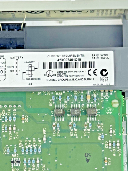 ALLEN-BRADLEY - 1747-L542 SER. C REV. 7 FRN: 10 -SLC 500 CPU PROCESS. & 1747-M13