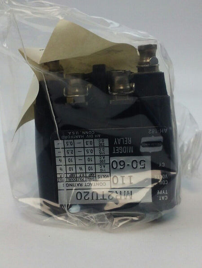 ARROW HART MR RELAY MR2TU20 2 POLE 110VAC 50/60HZ