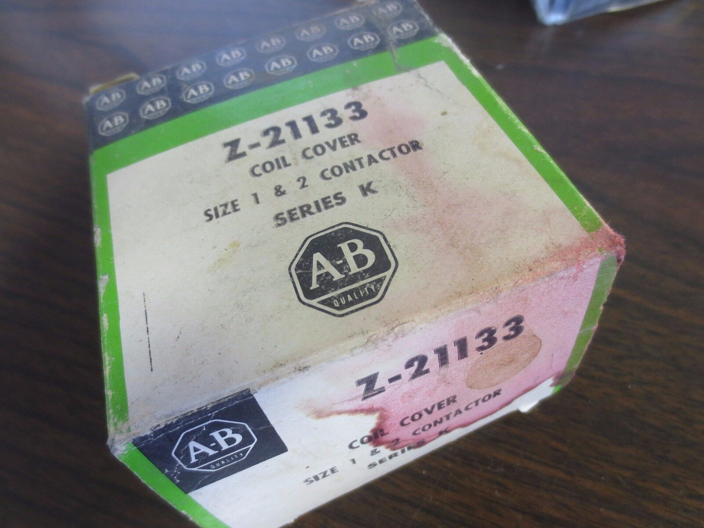 ALLEN-BRADLEY Z-21133 COIL COVER for SIZE 1 & 2 CONTACTORS Series K  NEW SURPLUS
