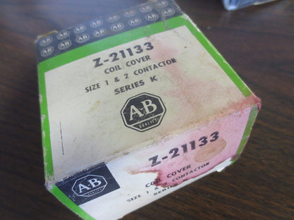 ALLEN-BRADLEY Z-21133 COIL COVER for SIZE 1 & 2 CONTACTORS Series K  NEW SURPLUS