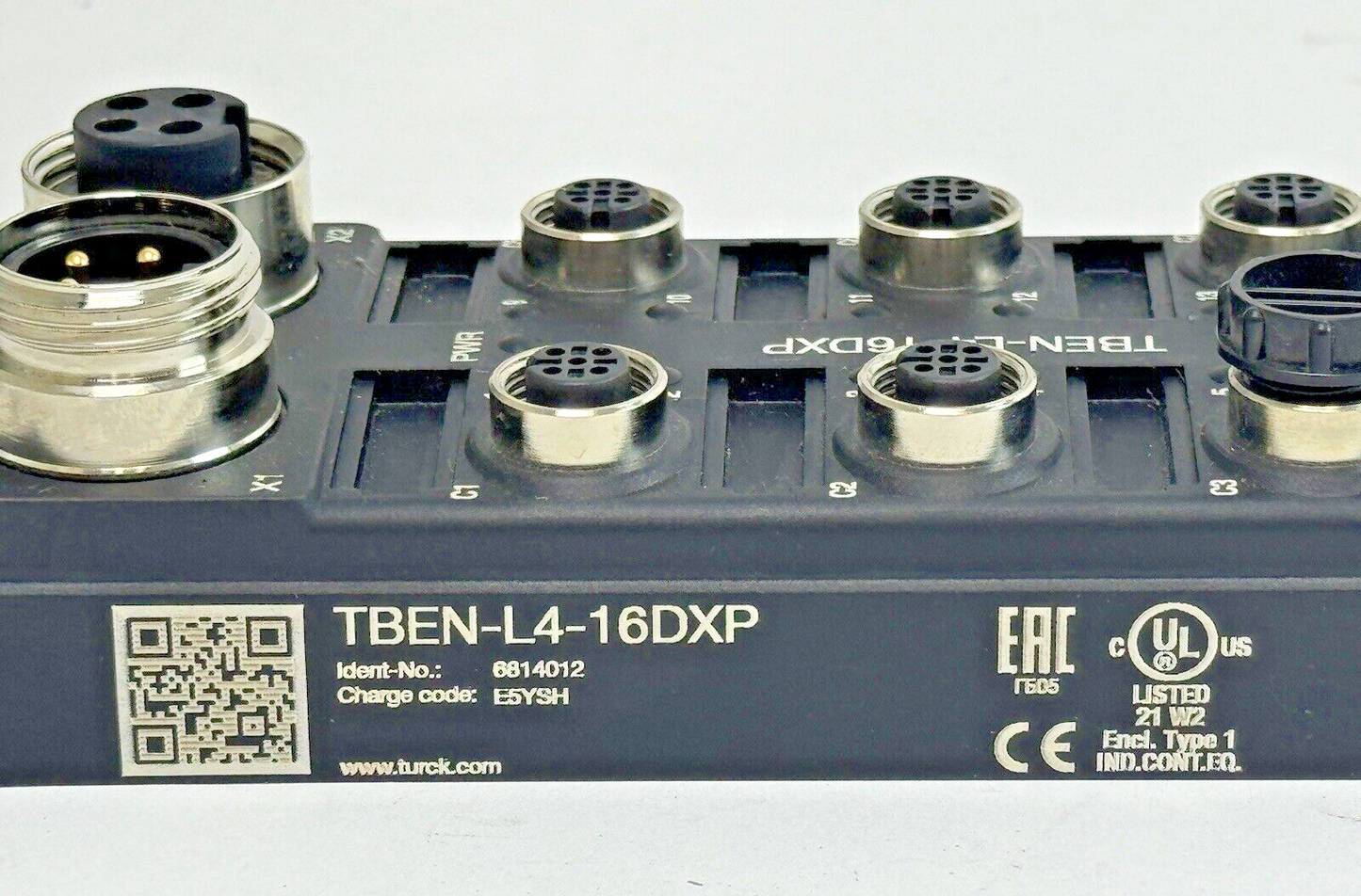 TURCK - TBEN-L4-16DXP F/W 3.1.2.0 COMPACT MULTIPROTOCOL I/O MODULE FOR ETHERNET