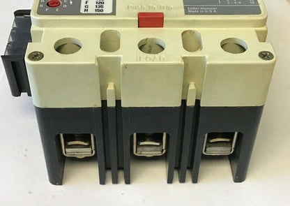 CUTLER HAMMER HMCP015E0CA04 CIRCUIT BREAKER 15A 600VAC 3P 250VDC